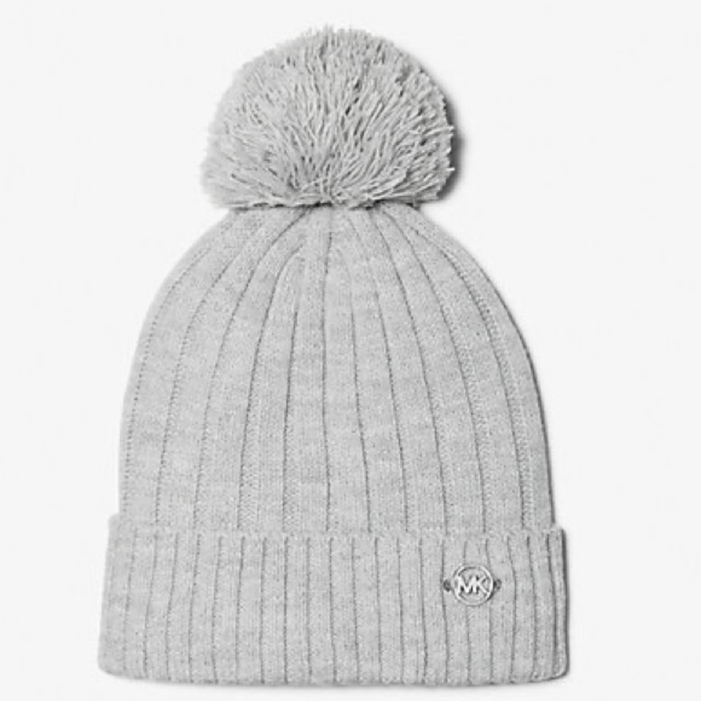 Michael Kors Toque Beenie with Pom Pom
